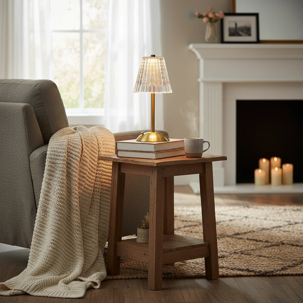 Porseleinen inbouw lifestyle-scène