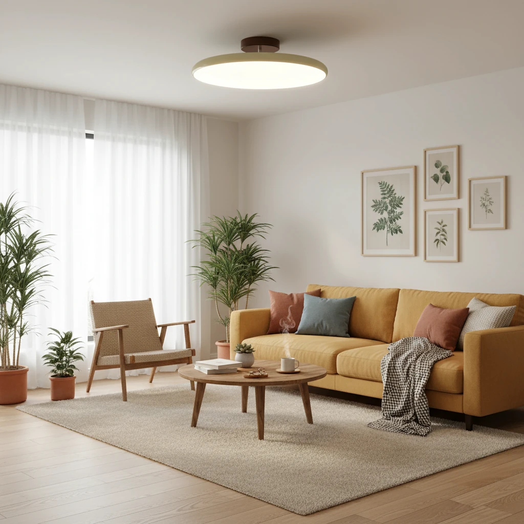 Porseleinen inbouwspiegel, lifestyle scène