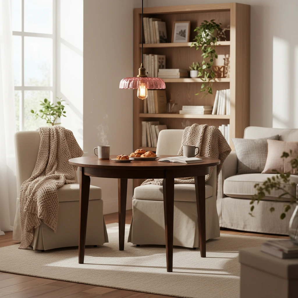 Scène de style de vie avec montage encastré en porcelaine
