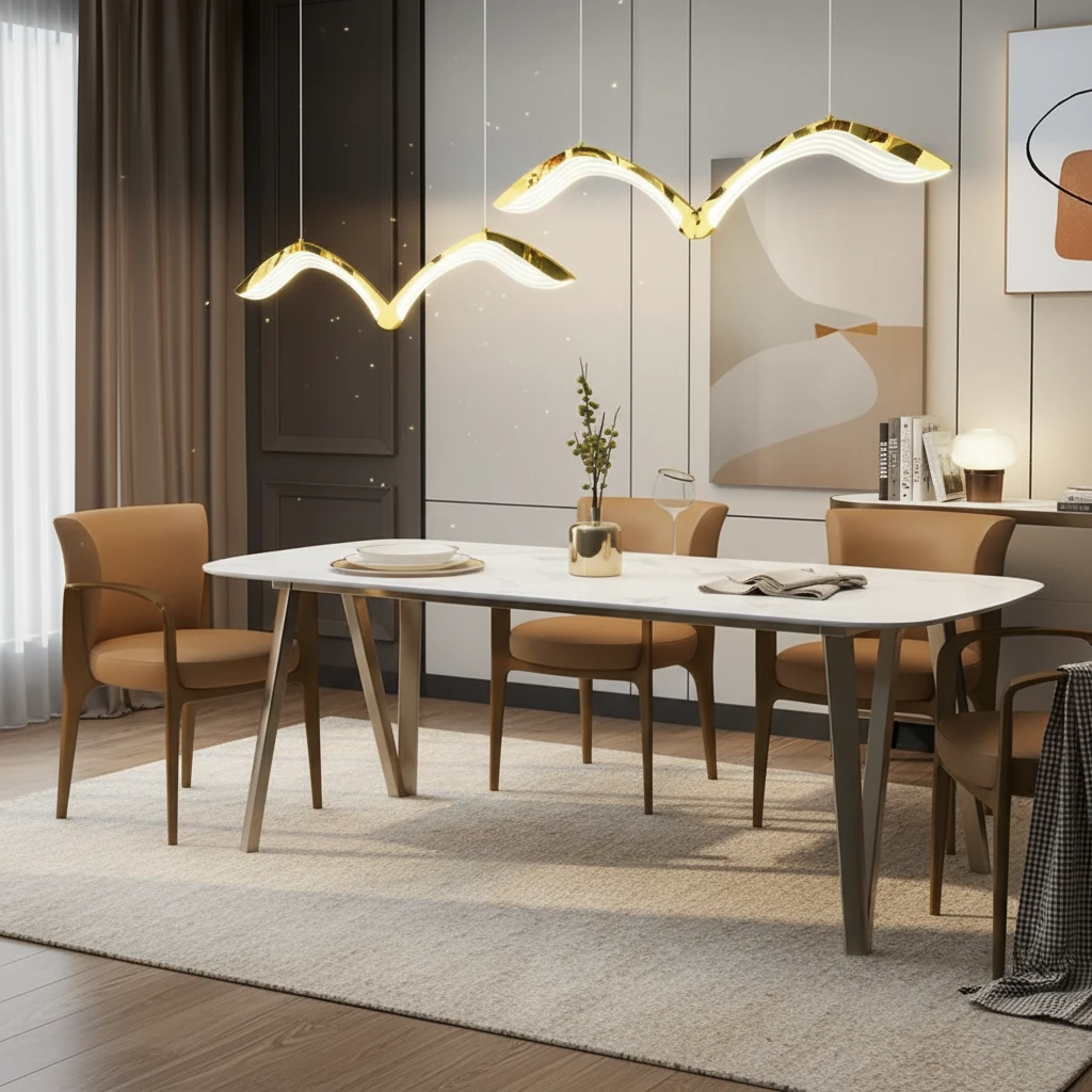 Porcelain flush mount lifestyle scene
