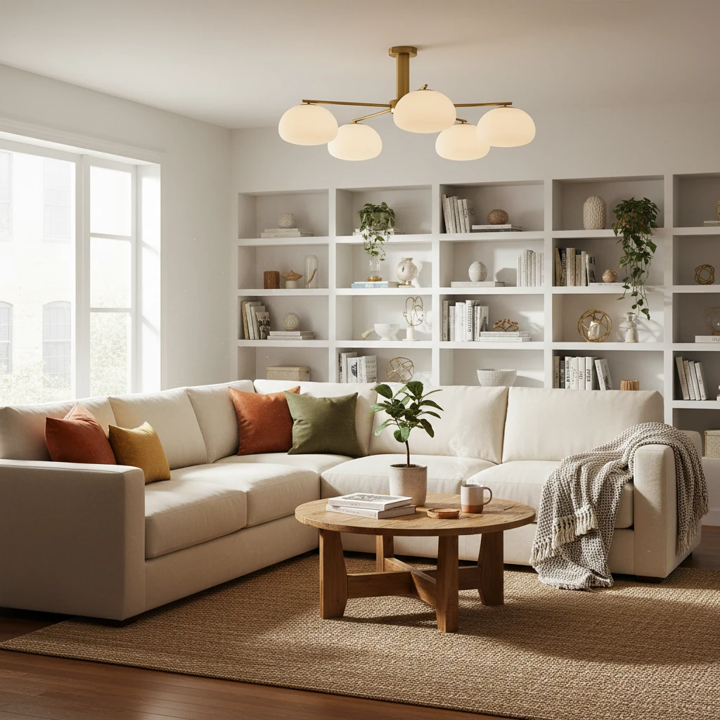 Porseleinen inbouw lifestyle-scène