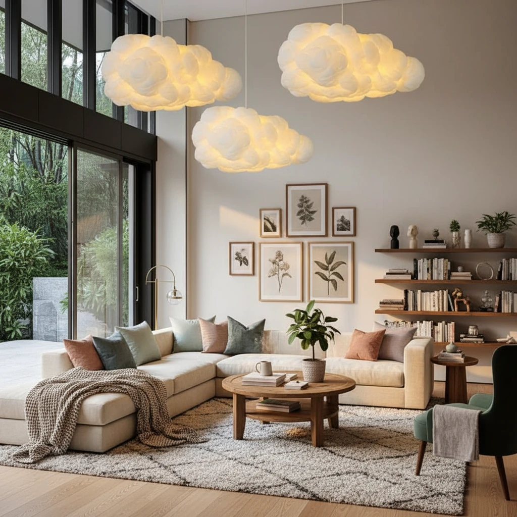 Porcelain flush mount lifestyle scene