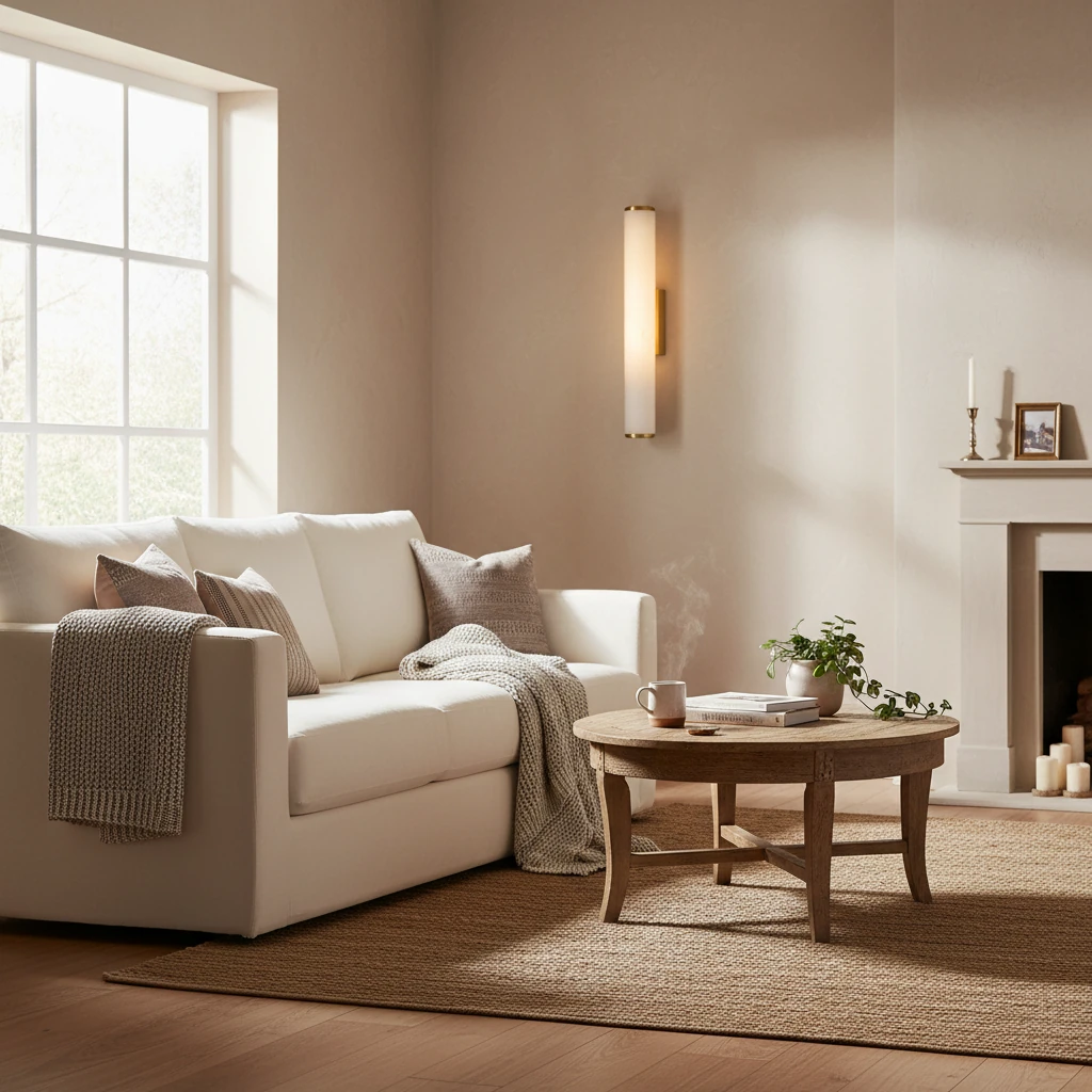 Porseleinen inbouw lifestyle-scène