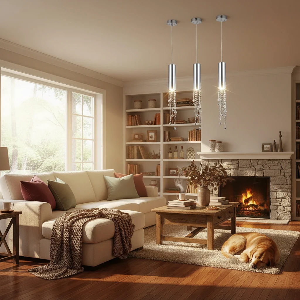 Porseleinen inbouw lifestyle-scène