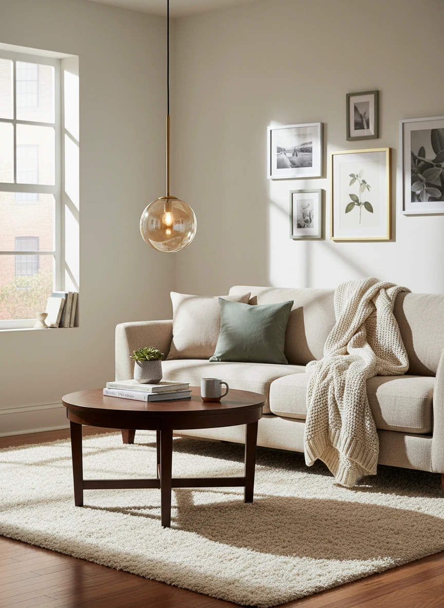Porseleinen inbouw lifestyle-scène