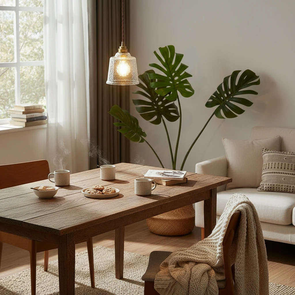 Porseleinen inbouw lifestyle-scène