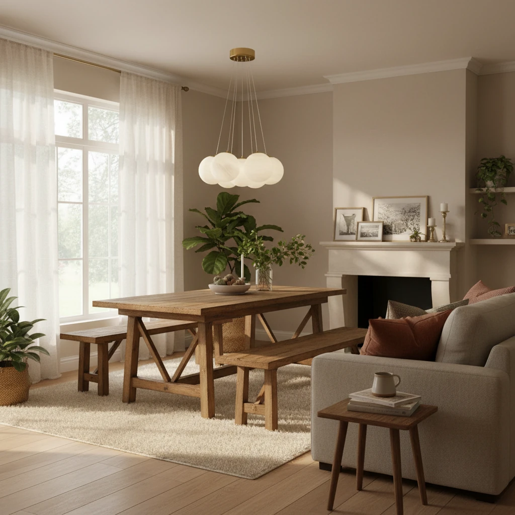 Porcelanowa scena życia w montażu podtynkowym