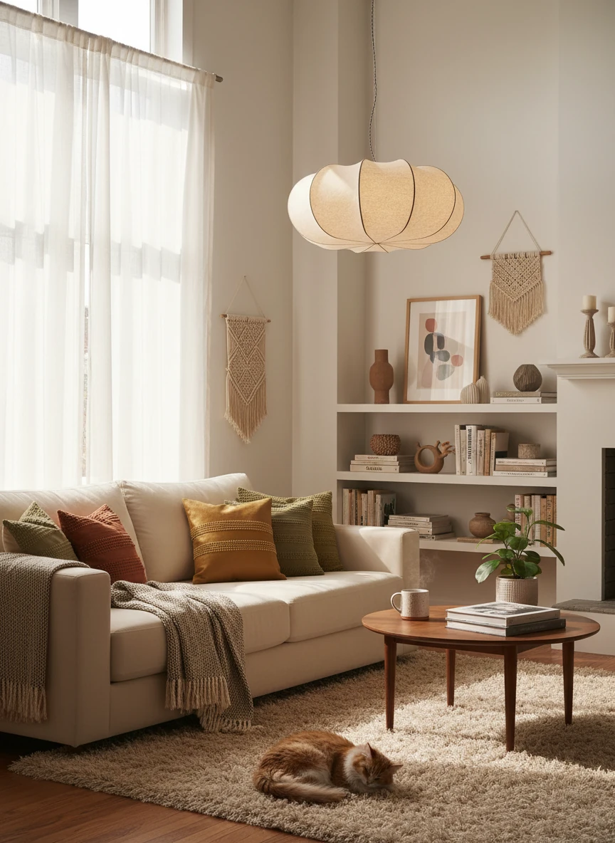 Scène de style de vie avec montage encastré en porcelaine