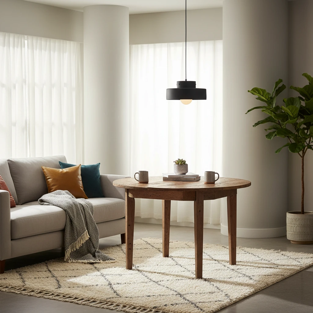 Porseleinen inbouw lifestyle-scène