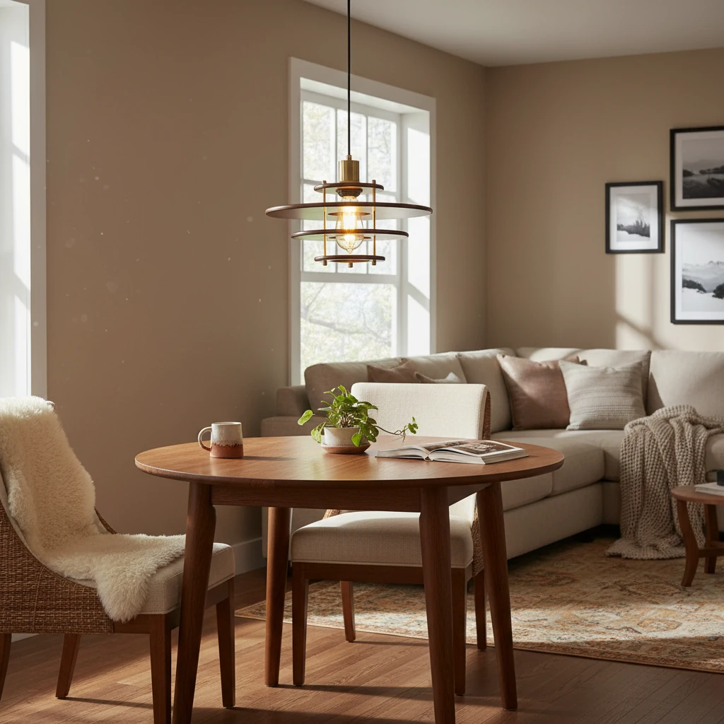 Porseleinen inbouw lifestyle-scène
