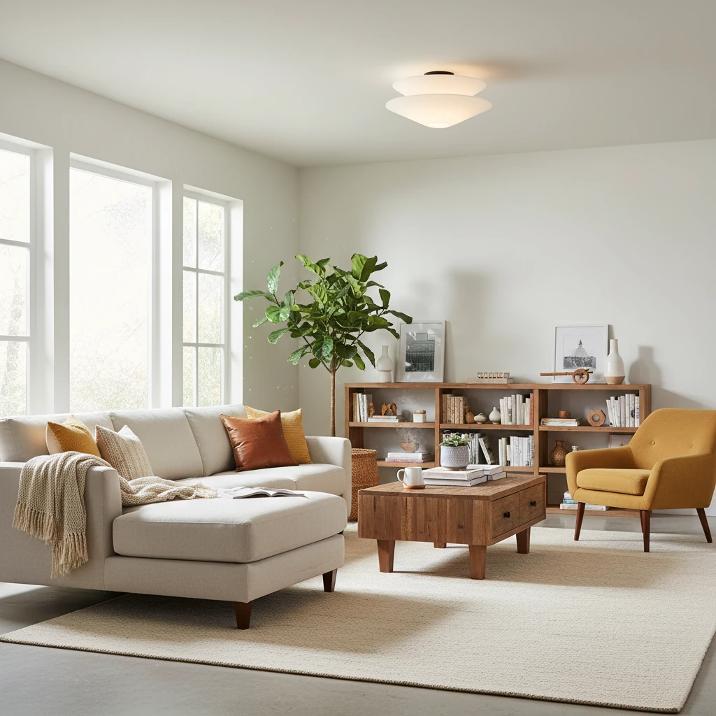 Porzellan Aufputzmontage Lifestyle-Szene