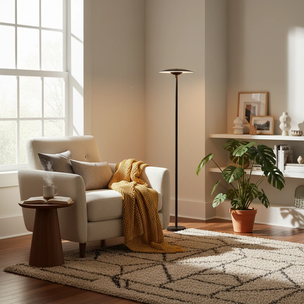 Porseleinen inbouw lifestyle-scène