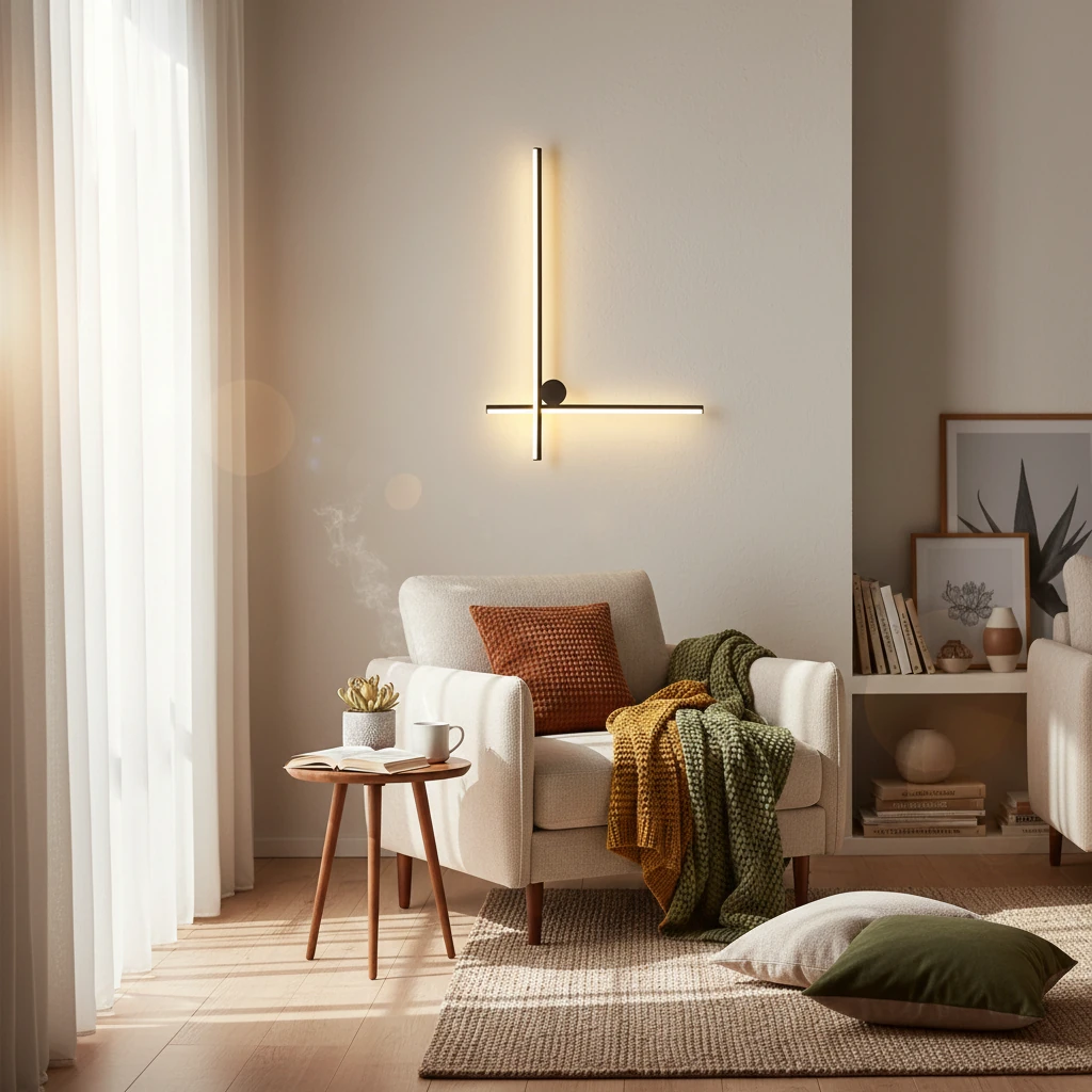 Porseleinen inbouw lifestyle-scène