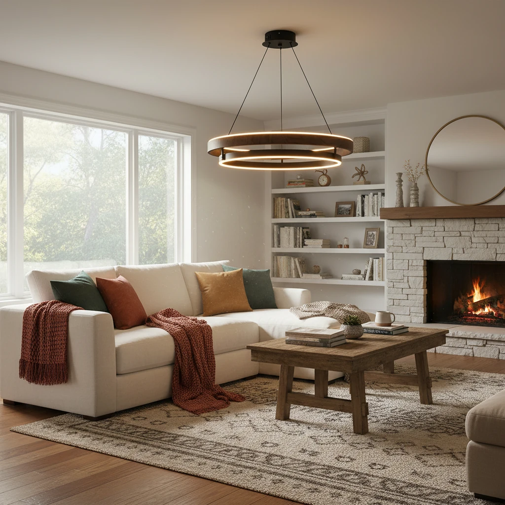 Porseleinen inbouw lifestyle-scène