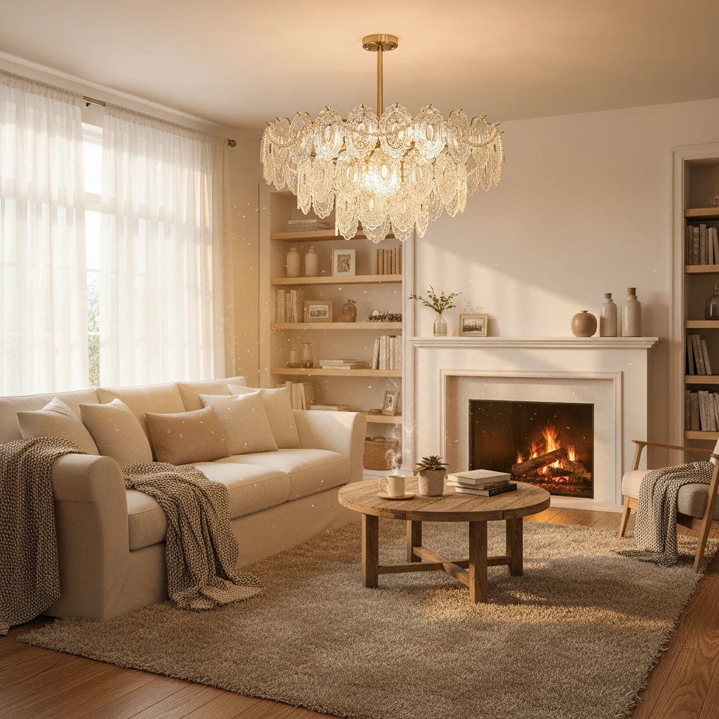 Porseleinen inbouw lifestyle-scène