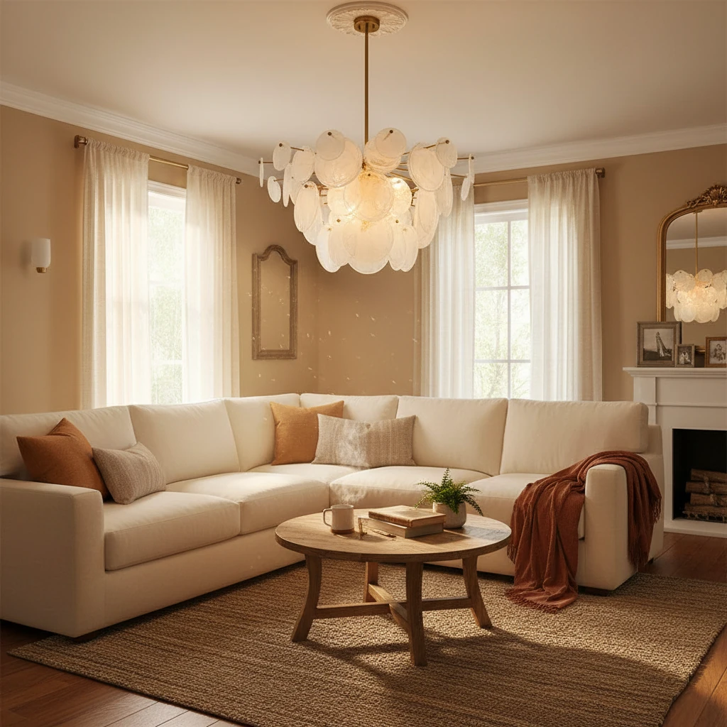 Porseleinen inbouw lifestyle-scène