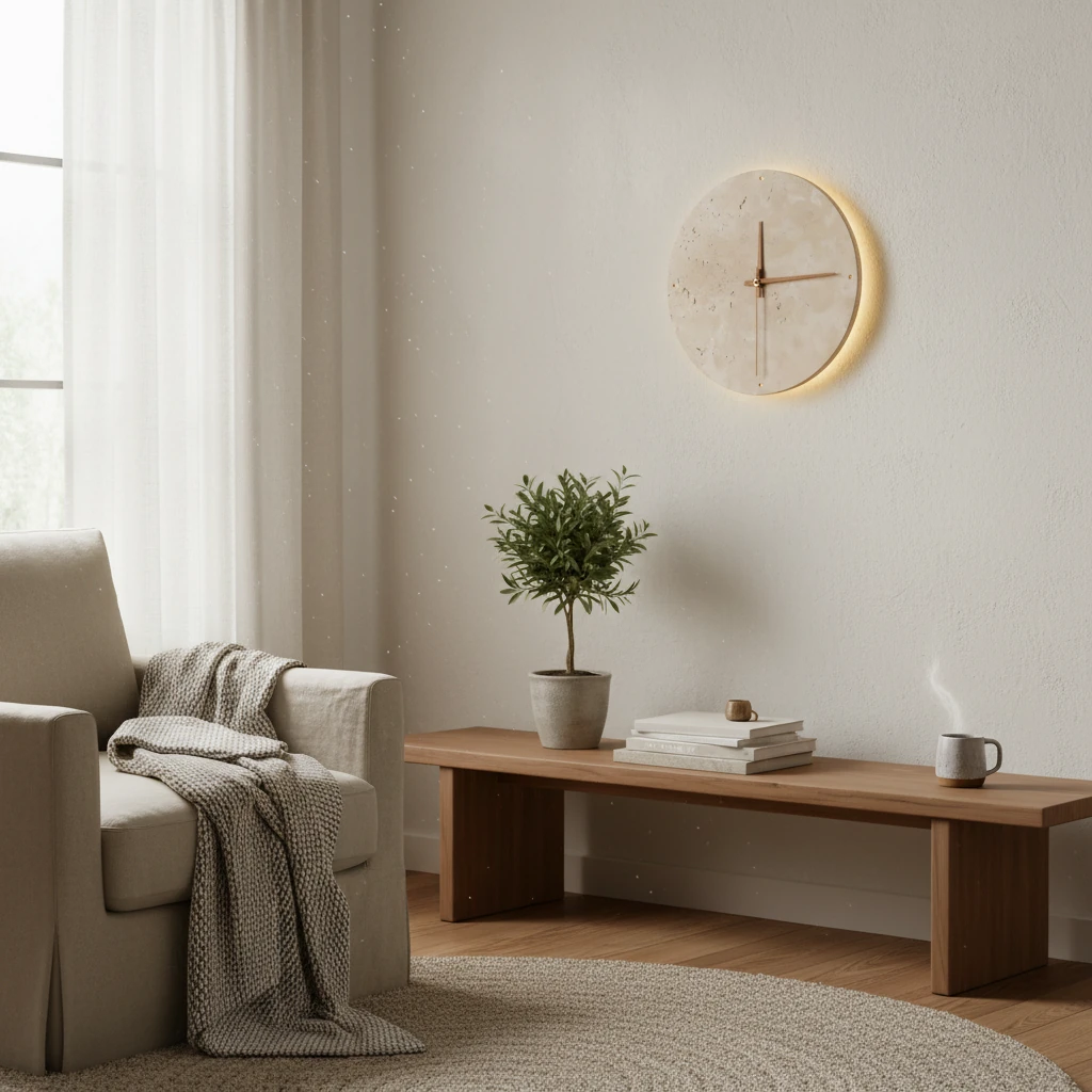 Porseleinen inbouw lifestyle-scène