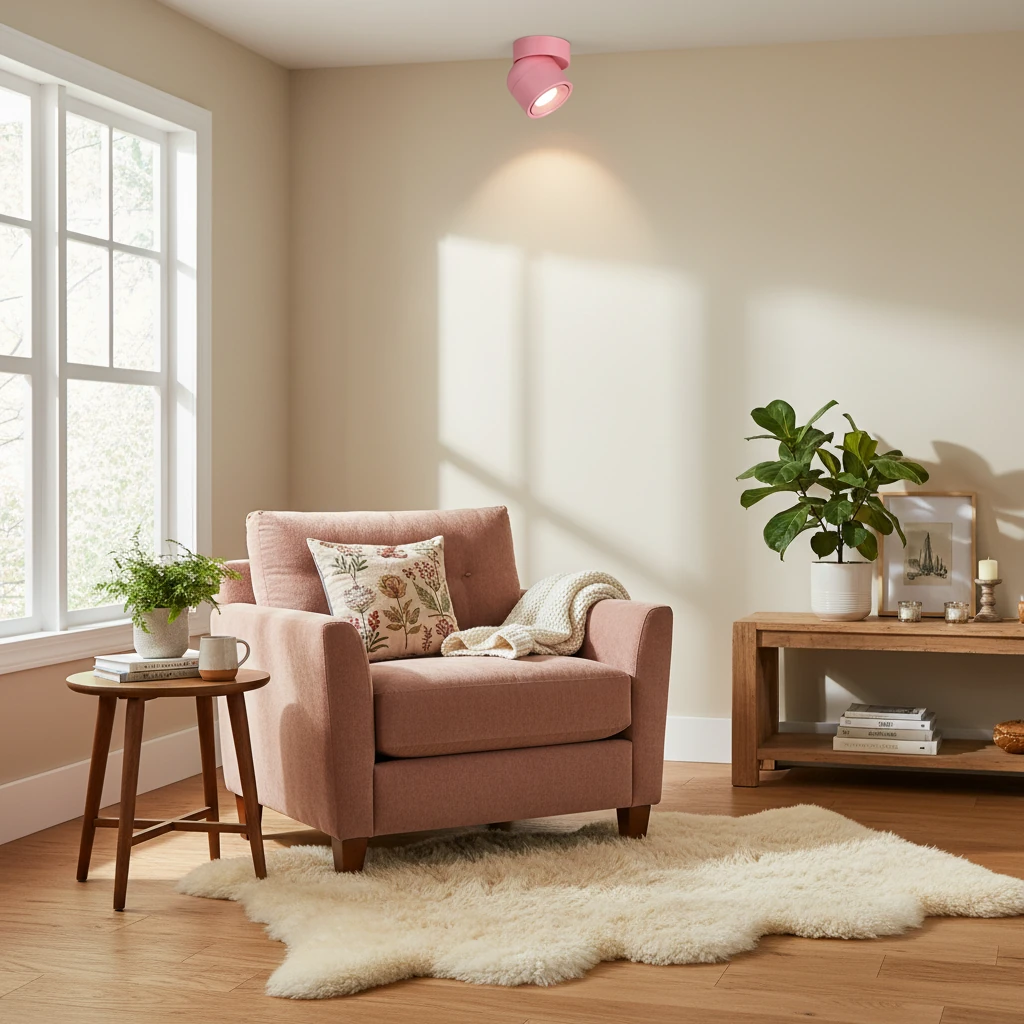 Porseleinen inbouwspiegel, lifestyle scène