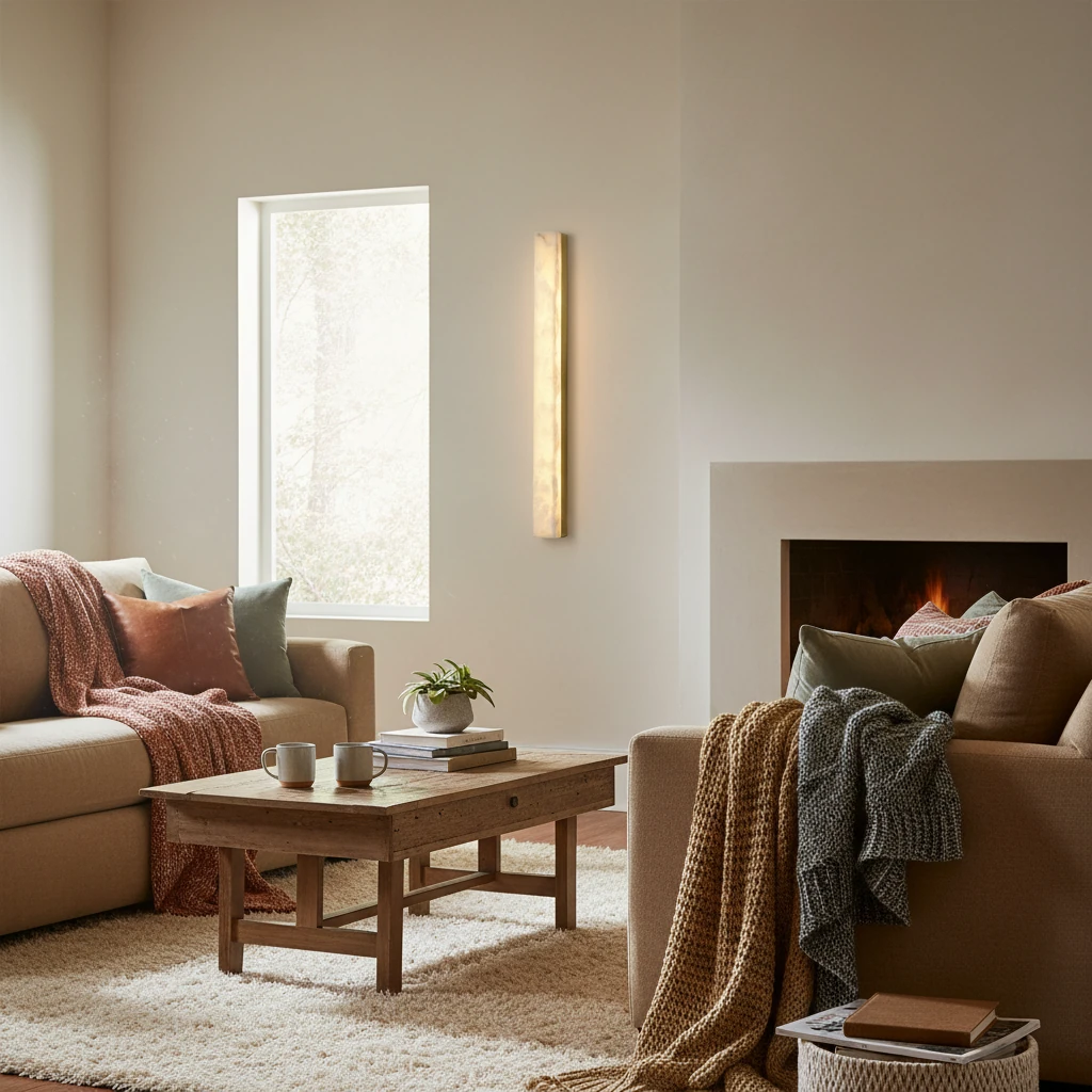 Porseleinen inbouw lifestyle-scène