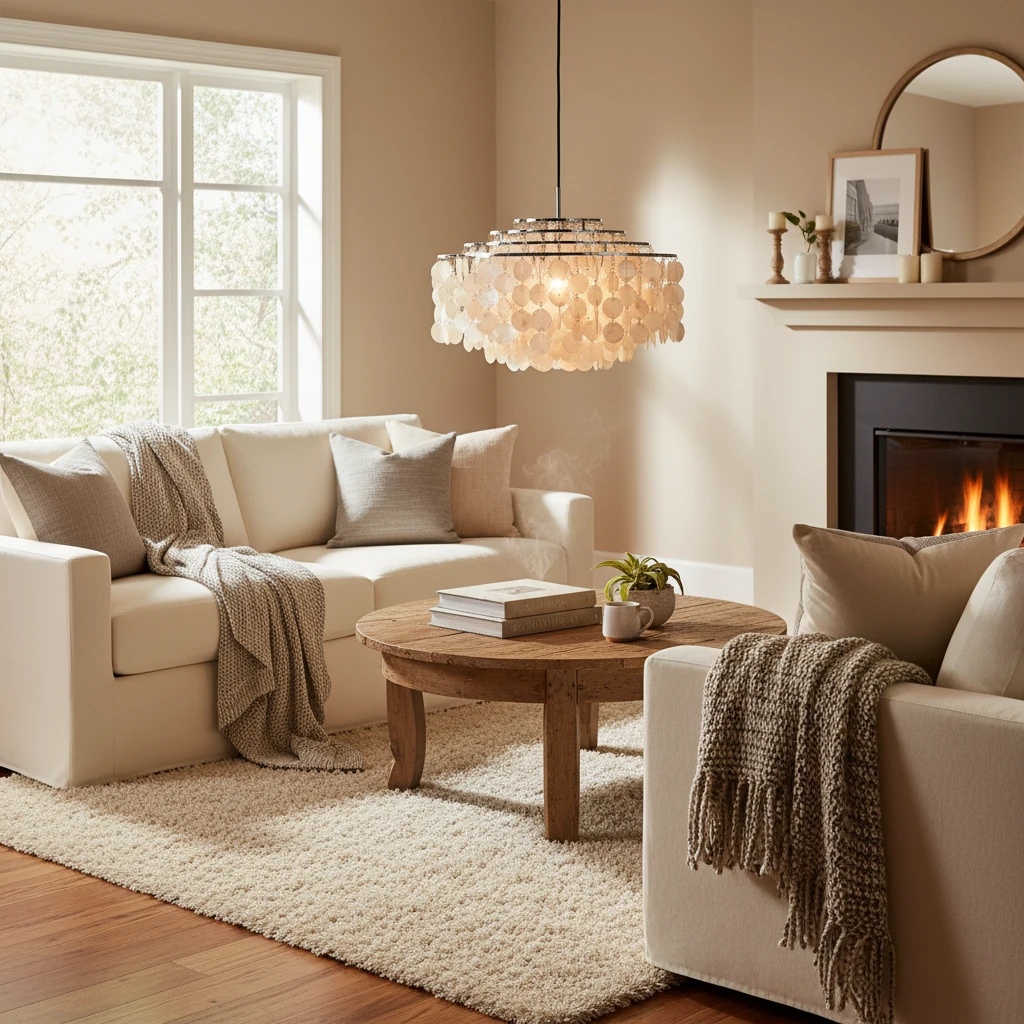 Porseleinen inbouw lifestyle-scène
