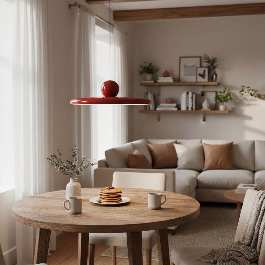 Porseleinen inbouw lifestyle-scène
