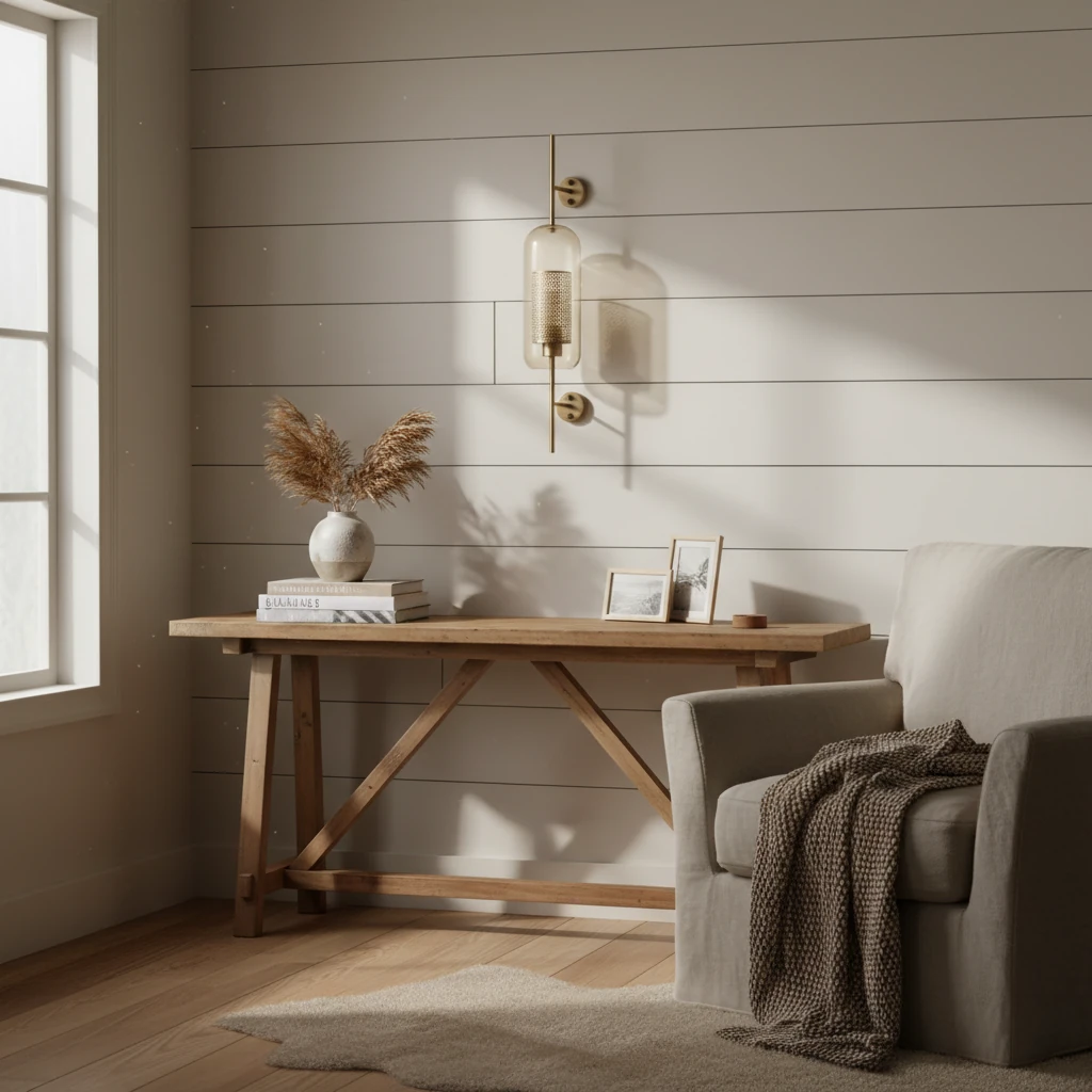 Porseleinen inbouw lifestyle-scène