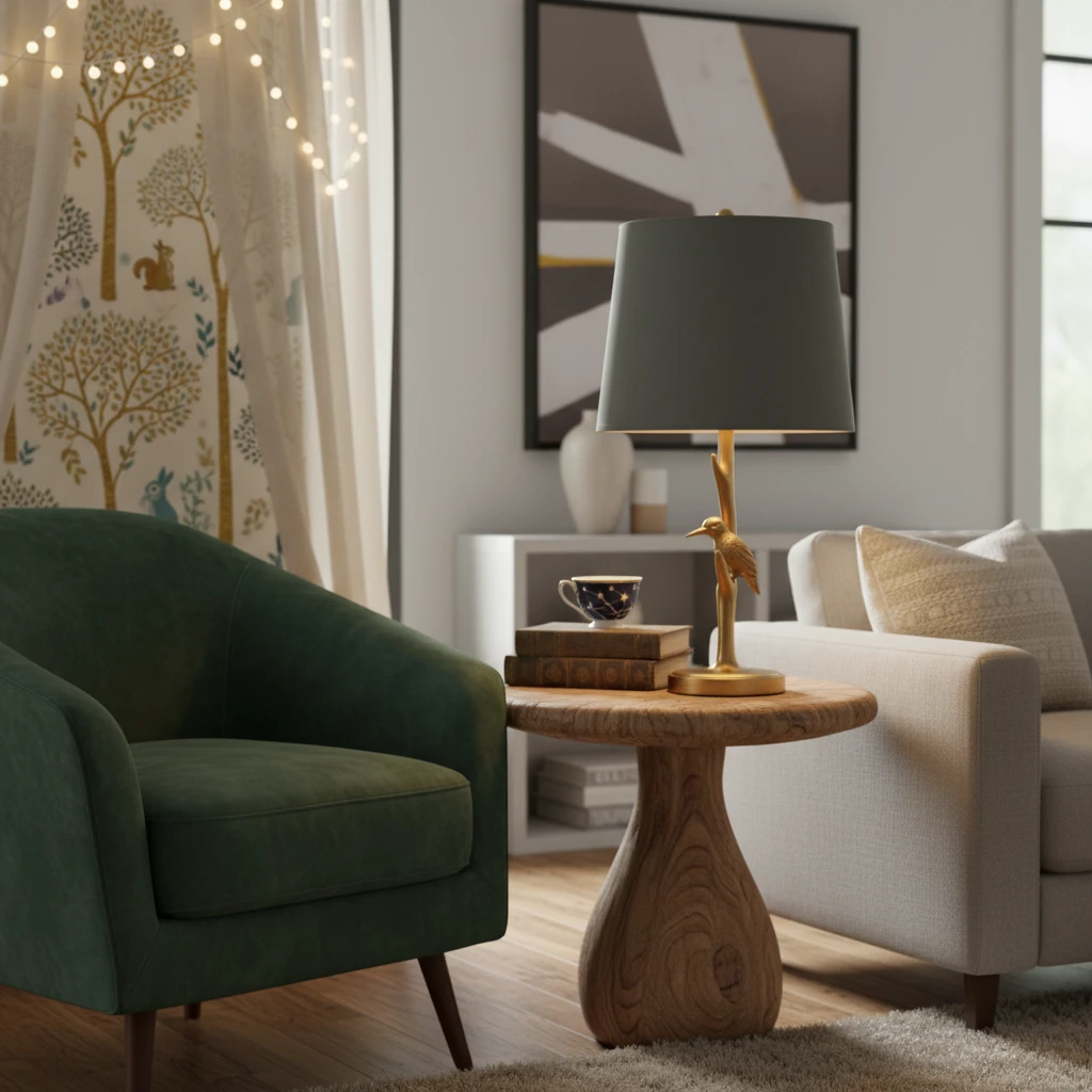 Soft ambient lighting