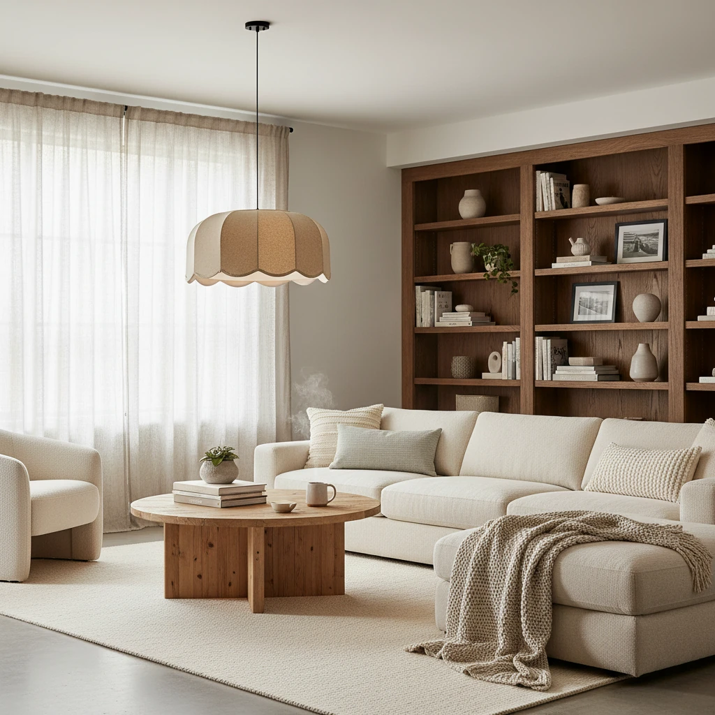 Porseleinen inbouw lifestyle-scène