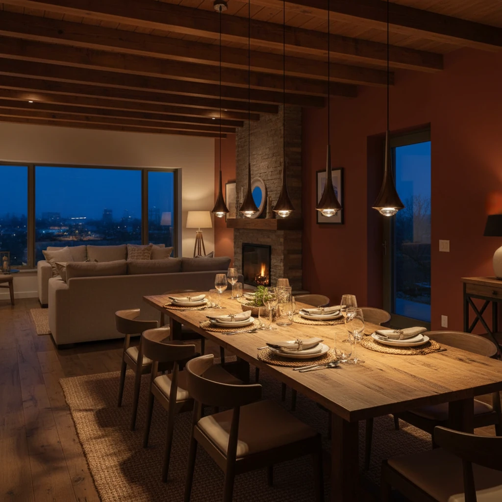 Soft ambient lighting