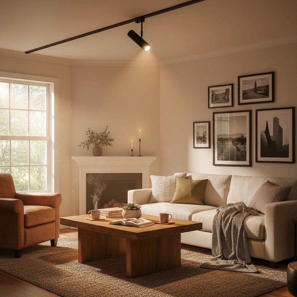 Porseleinen inbouw lifestyle-scène
