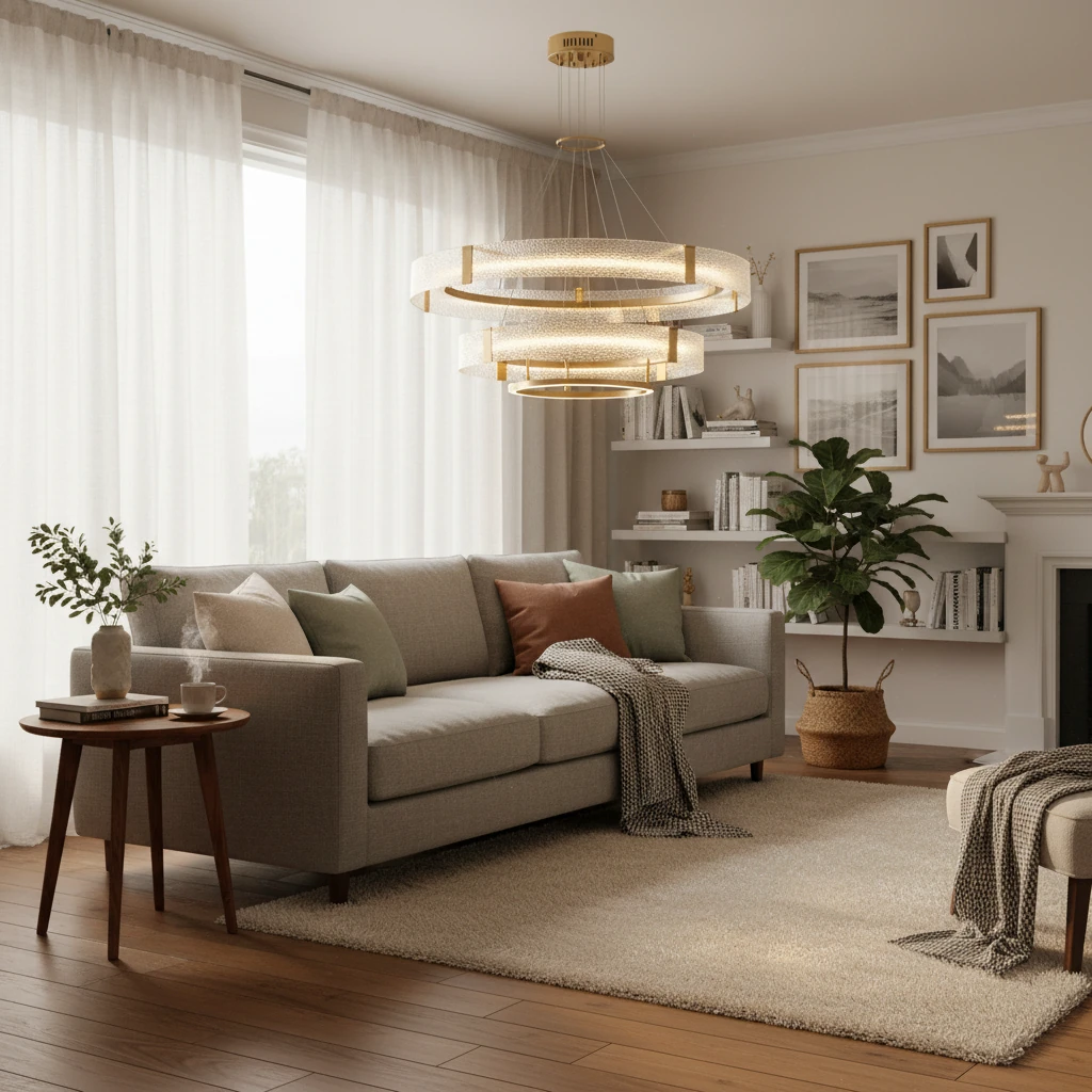 Porseleinen inbouw lifestyle-scène