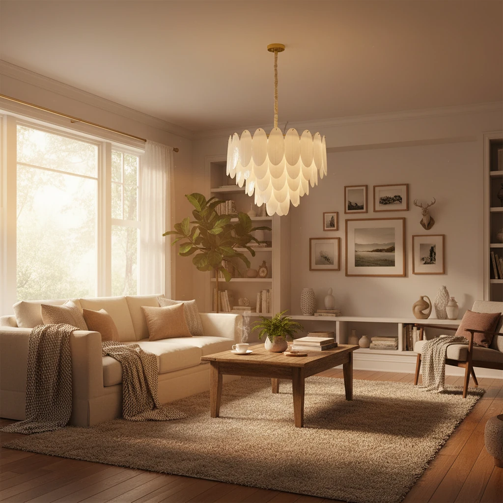 Porseleinen inbouw lifestyle-scène