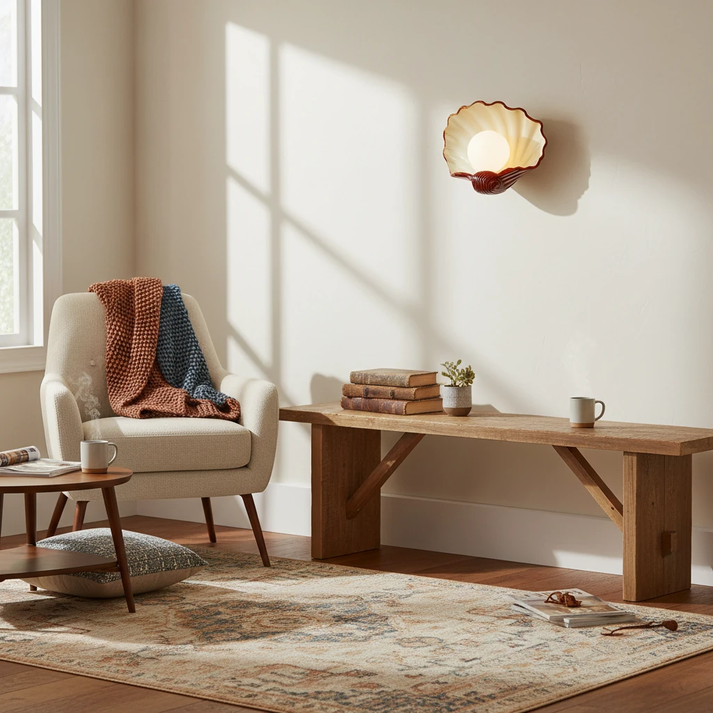 Porseleinen inbouw lifestyle-scène