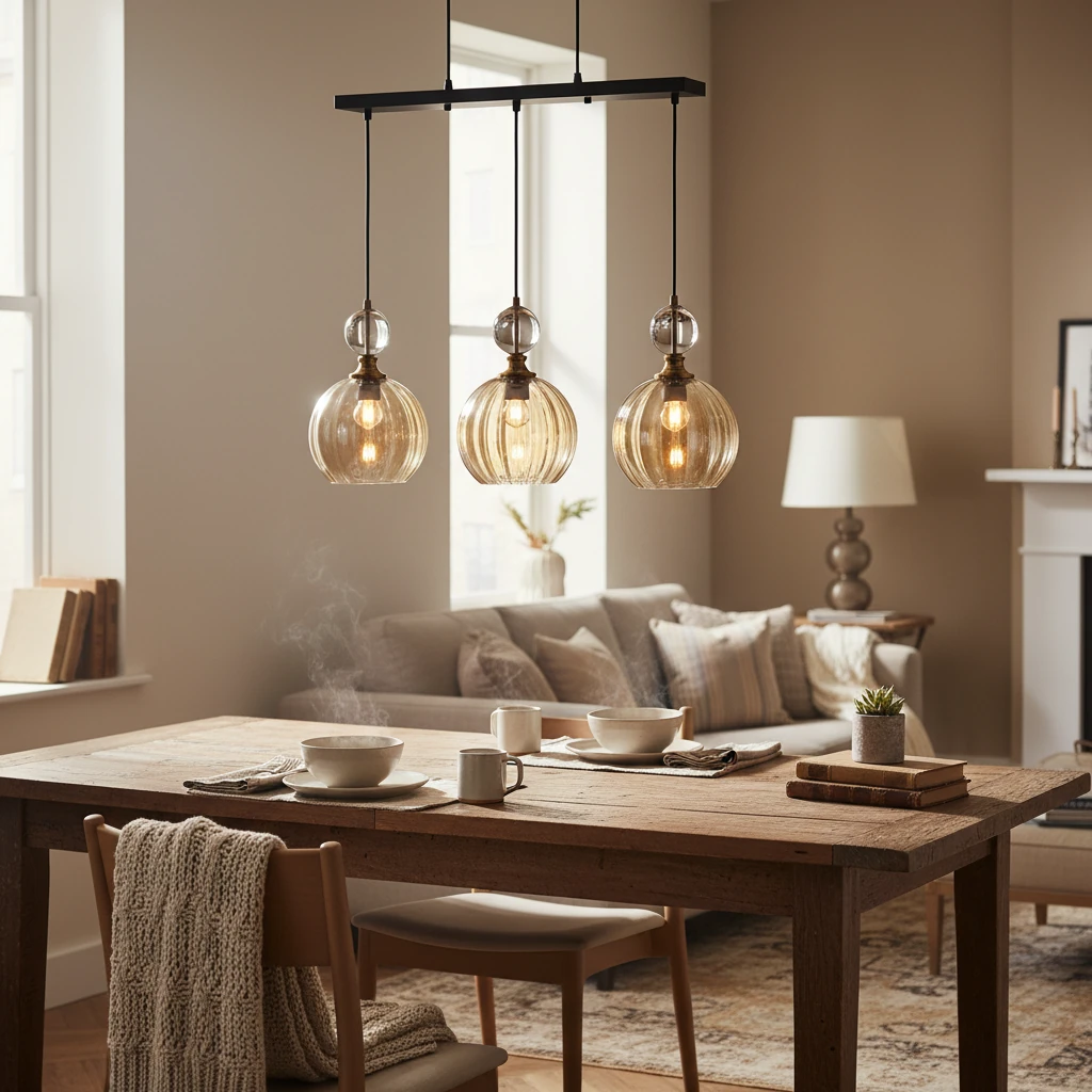 Porseleinen inbouw lifestyle-scène