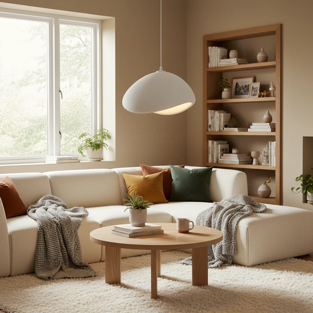 Porseleinen inbouw lifestyle-scène