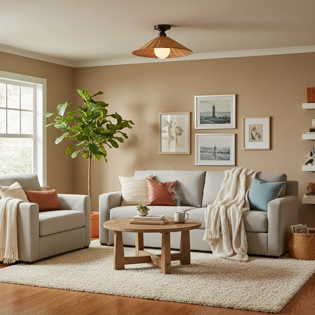 Porzellan Aufputzmontage Lifestyle-Szene