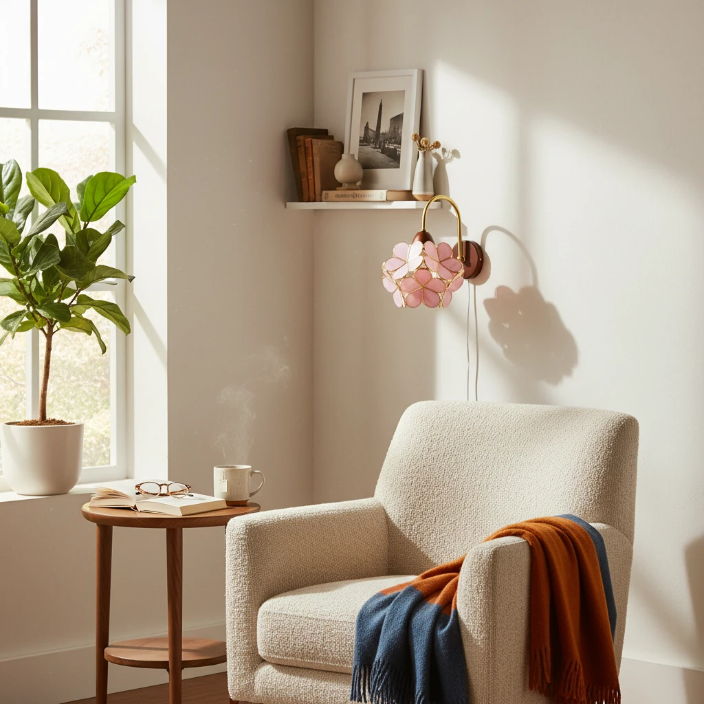 Scène de style de vie avec montage encastré en porcelaine