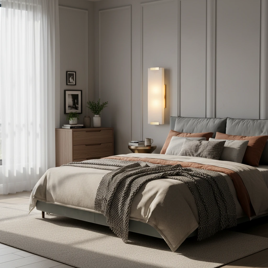 Porseleinen inbouw lifestyle-scène