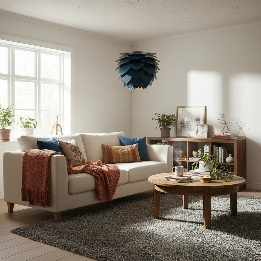 Porseleinen inbouwspiegel, lifestyle scène