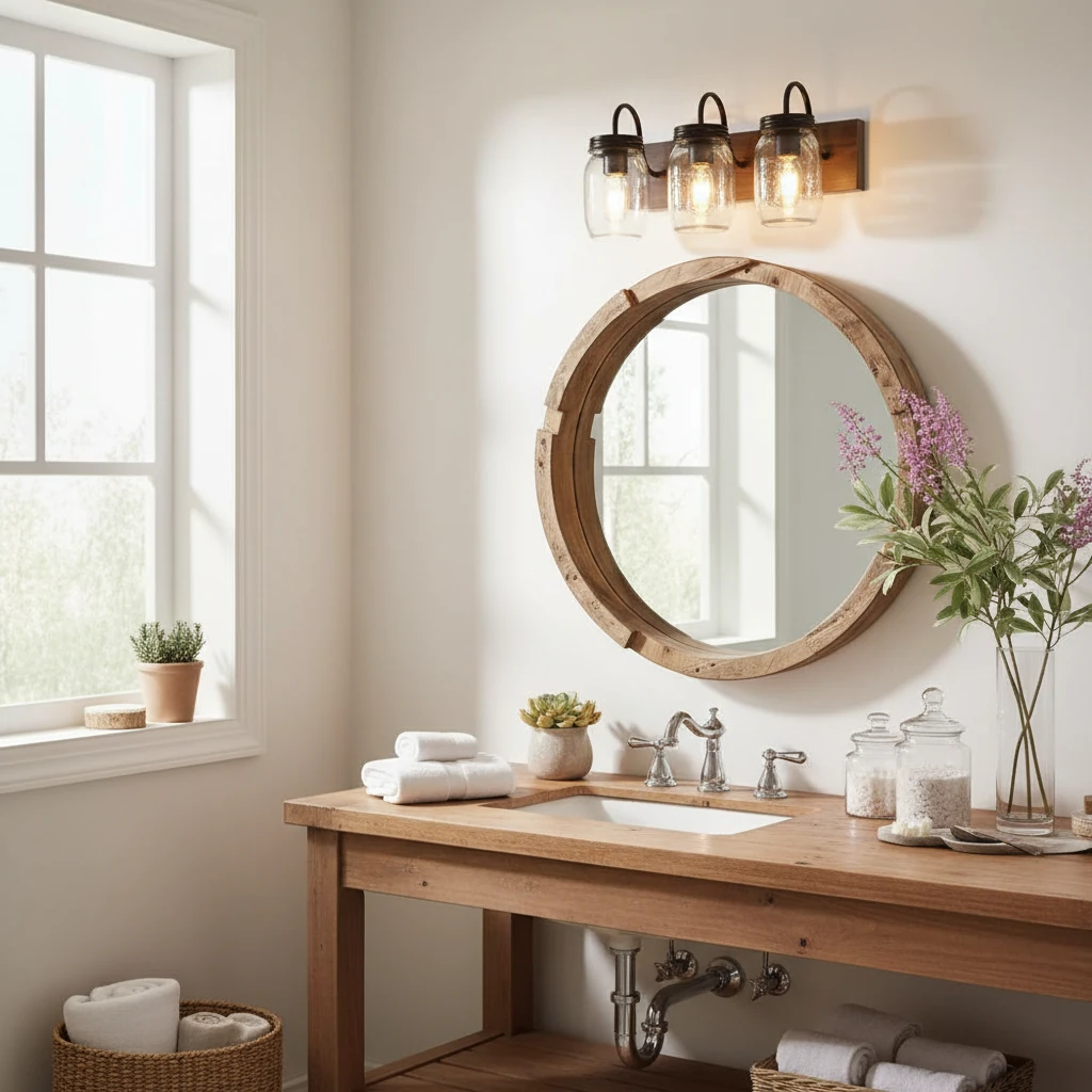 Porseleinen inbouw lifestyle-scène