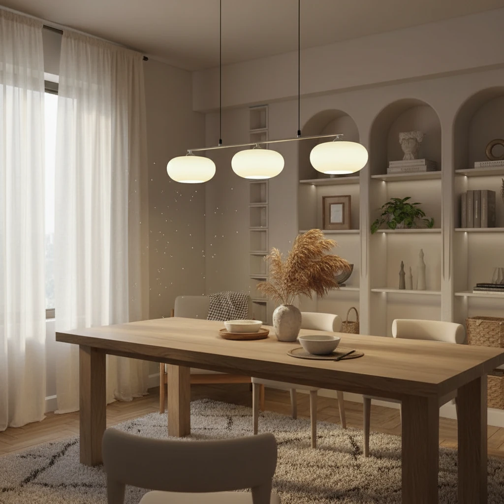 Porcelain flush mount lifestyle scene