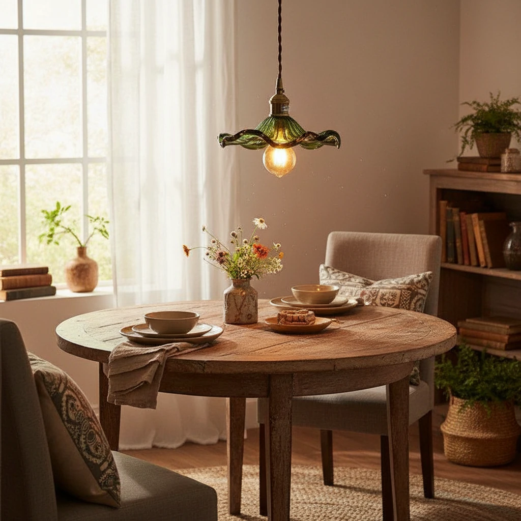 Porseleinen inbouw lifestyle-scène