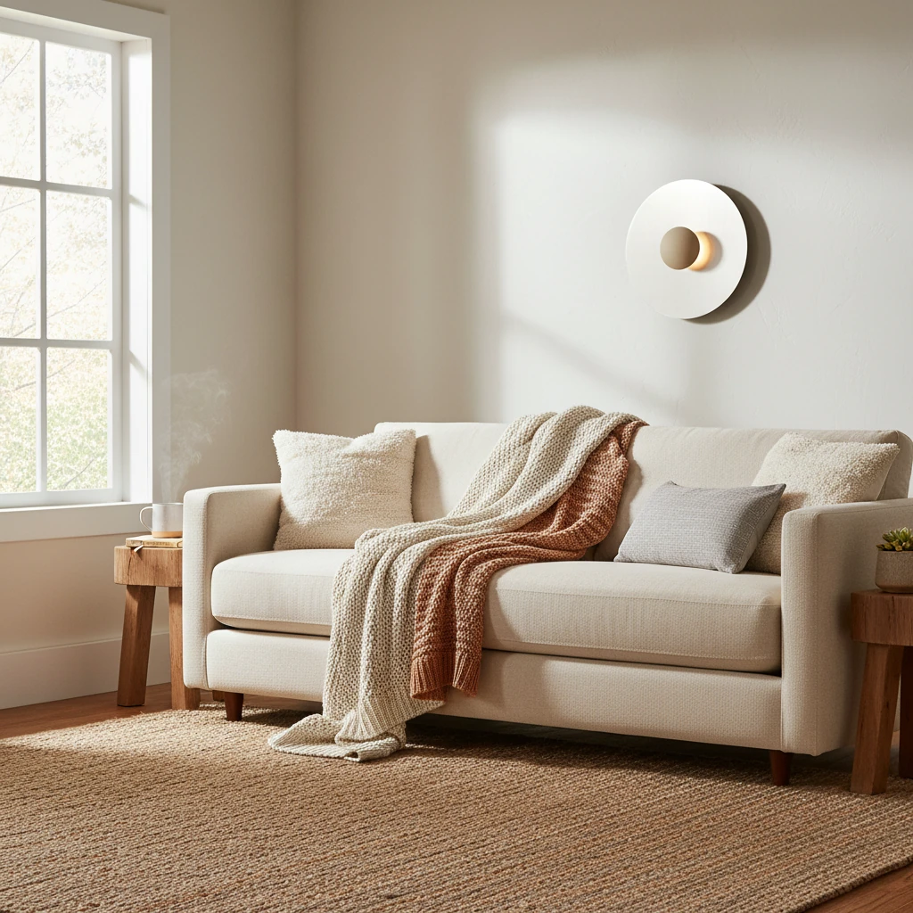 Porseleinen inbouw lifestyle-scène