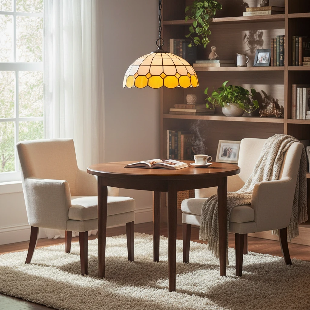 Porseleinen inbouw lifestyle-scène