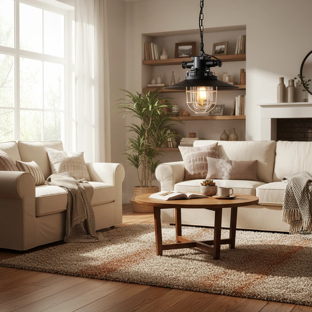 Porseleinen inbouw lifestyle-scène