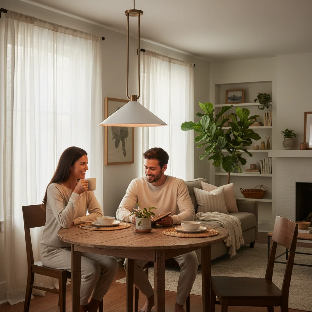 Porzellan Aufputzmontage Lifestyle-Szene