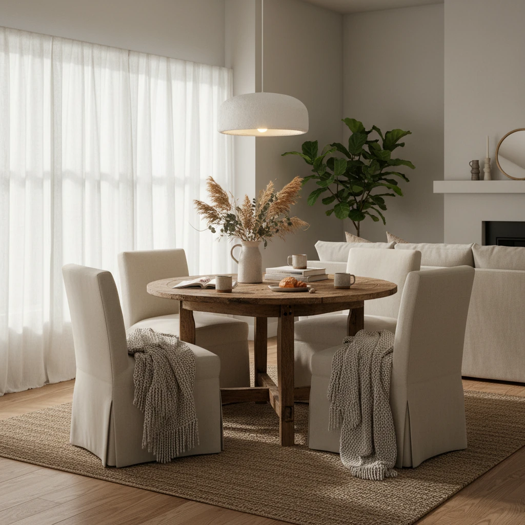 Porseleinen inbouw lifestyle-scène