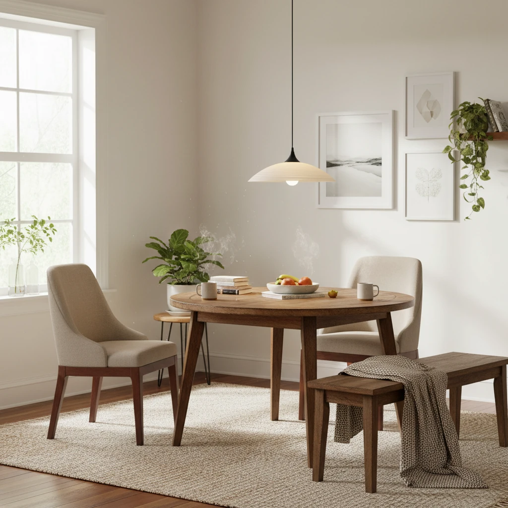 Porseleinen inbouw lifestyle-scène