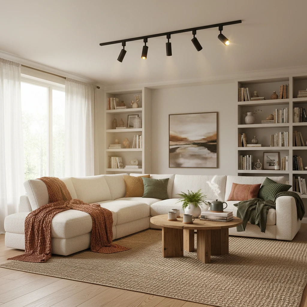 Porseleinen inbouw lifestyle-scène