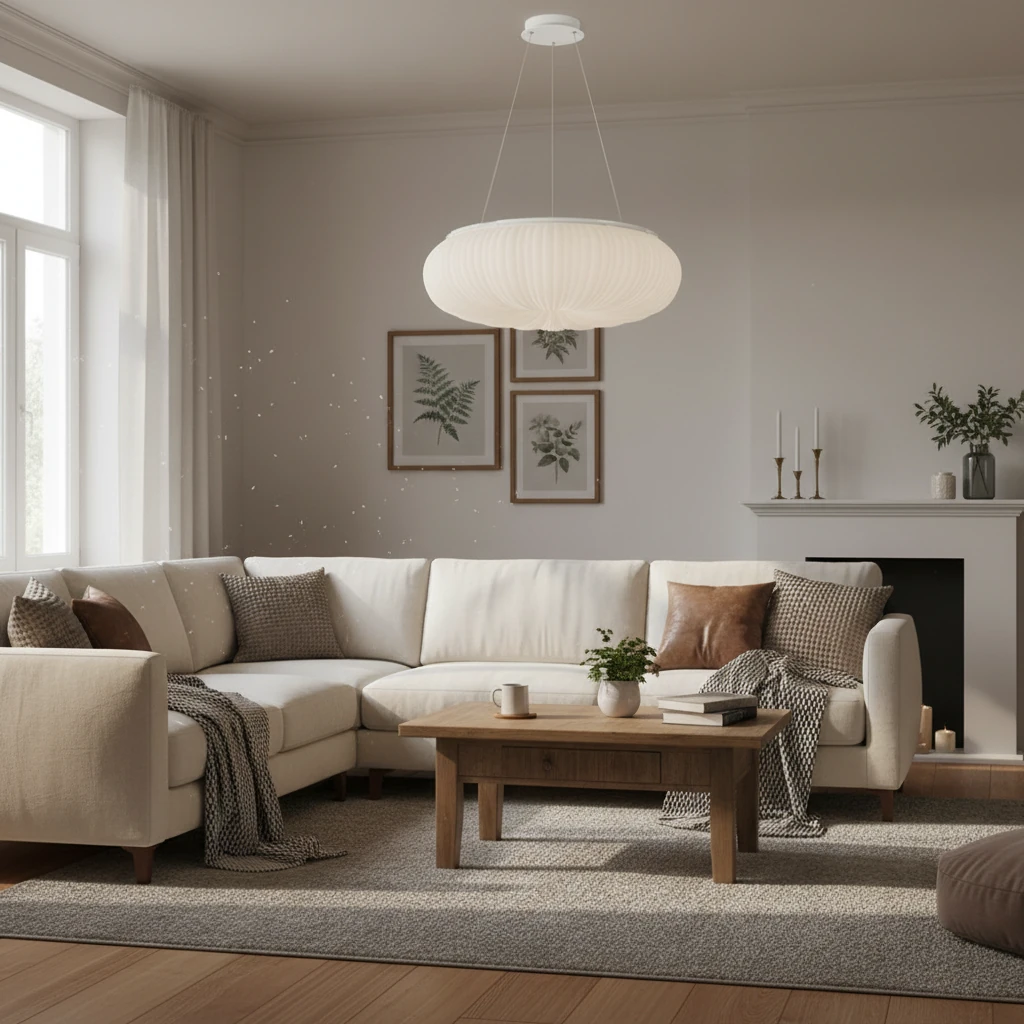 Porseleinen inbouwspiegel, lifestyle scène